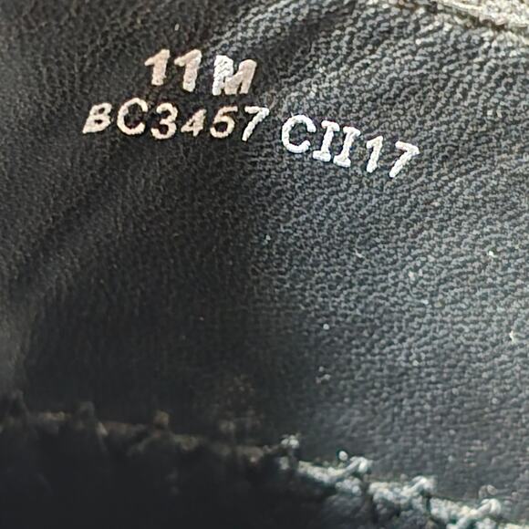 B.O.C. Karley Wedge Black Clog Mules - Picture 9 of 11